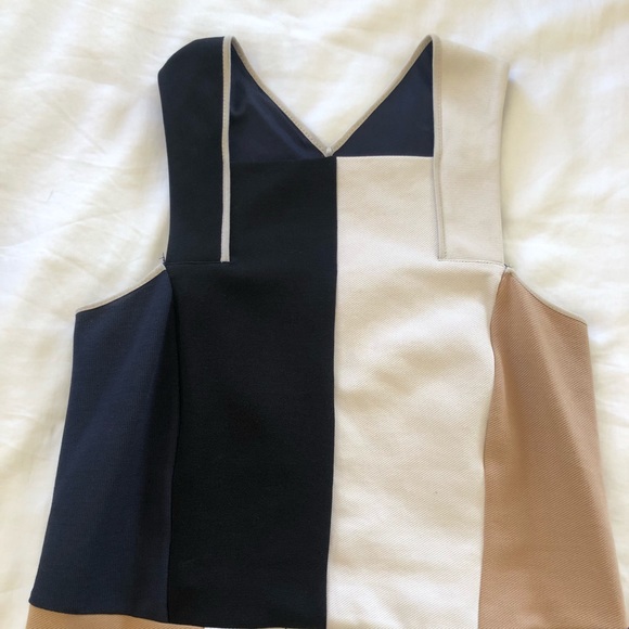 ❌SOLD❌Zara color block mini dress - Picture 3 of 4